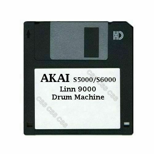 Akai S5000/S6000 Floppy Disk Vintage Linn 9000 Drum Machine - Picture 1 of 1