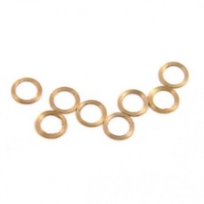 NSR 4812 3/32" Brass Axle Spacers 0.020"/0.50mm, 10/pk