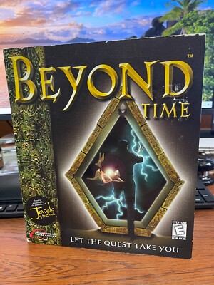 Beyond Time Vintage Big Box PC Windows Computer Game 1997 CD-ROM Dreamcatcher