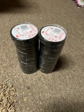 3M 3/4 in W x 60 ft Vinyl Electrical Tape Black - 10 individual rolls GREAT DEAL