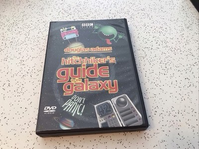 The Hitchhikers Guide to the Galaxy  2 DVDs  2002 Rare   Good Condition