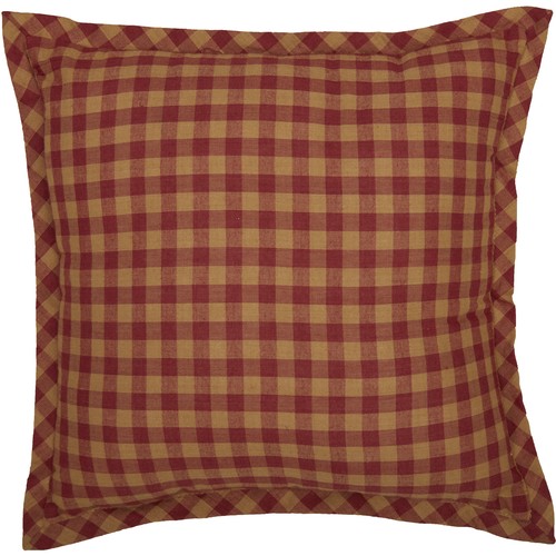 Primitive 12"x12" Home Pillow Red Thanksgiving Star Bedroom Decor VHC Brands - Picture 6 of 7