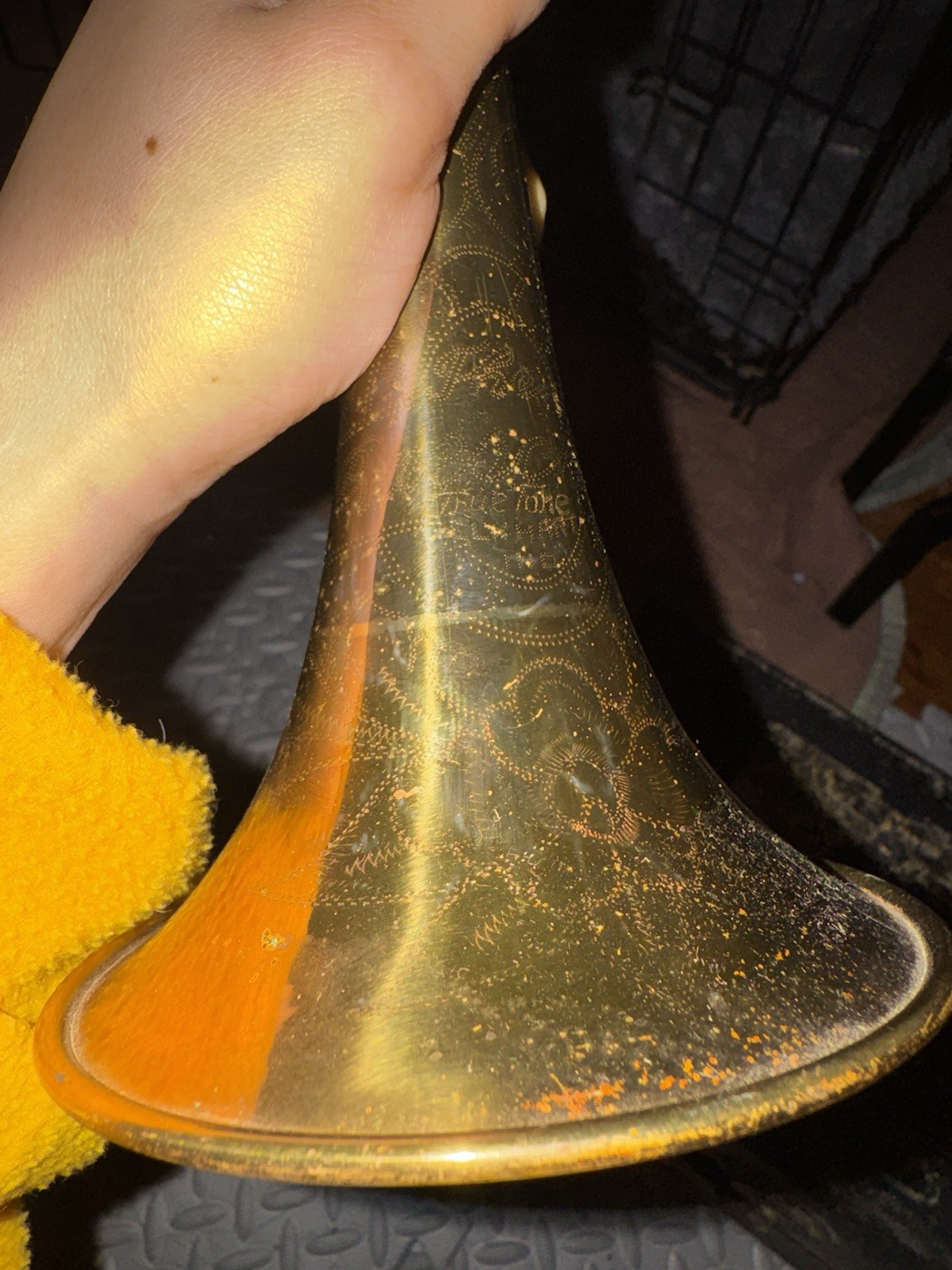 Vintage Buescher Cornet Brass Instrument Serial #289187 AS-IS w/ Case