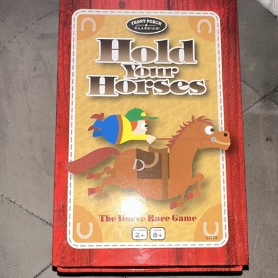Front Porch Classics Hold Your Horses Horse Race Board Game 2+ Players 8+ 53728