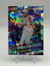 2025 Panini Prizm MYISHA HINES-ALLEN #96 Silver Cracked Ice Dallas Wings WNBA 🏀
