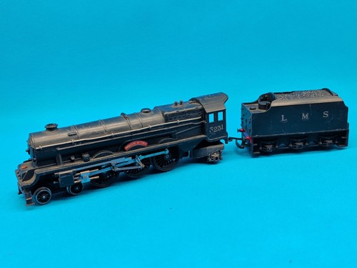 TRI-ANG SPUR OO LMS PRINCESS VICTORIA 5231 DAMPFLOK & TENDER UNGEPRÜFT | Zustand: Used