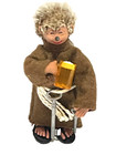 2 Vintage Steiff Peter Mecki Hedgehogs Monk with Beer & Hiker with Walking Stick — photo 2