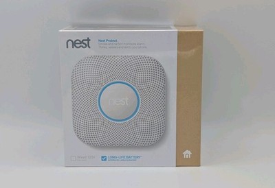 Google Nest Protect Carbon Monoxide Smoke Detector Battery Expires 2028