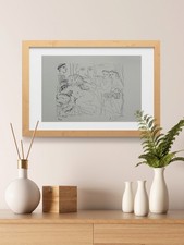 Pablo Picasso, litografia originale firmata a mano con certificato di autenticità e valutazione di $ 3.500