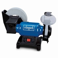 Scheppach BG200W Wet & Dry Bench Grinder, 250W Induction Motor, 200mm Whet Stone