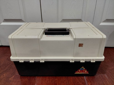 #ad Vintage Tackle Fishing Box By Contico Vintage Tackle Box $49.99