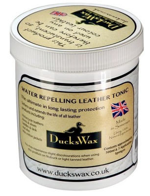DucksWax 500ml Leder Stiefel Schuhe Jacken Wachs Dubbing Wasserdicht Protektor Pflege