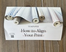 Tempaper Light Tan Moire Polka Dots Removable Peel Stick Wallpaper