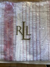 Ralph Lauren Home Lake Floral Lace Ruffled Standard Sham