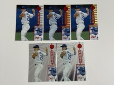 1997 Select #33 Ryne Sandberg Base Card and Every Parallel (All 5 Cards)