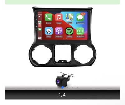 2 DIN In-Dash Unit Touchscreen GPS Navigation Bluetooth WiFi FM Radio