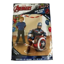 Marvel Avengers Captain America Giant Gliding 39 inch Balloon Airwalkers