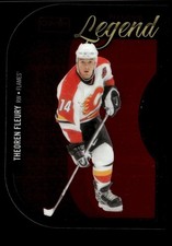 2014-15 O-Pee-Chee Platinum Legends Die Cuts Theoren Fleury Calgary Flames