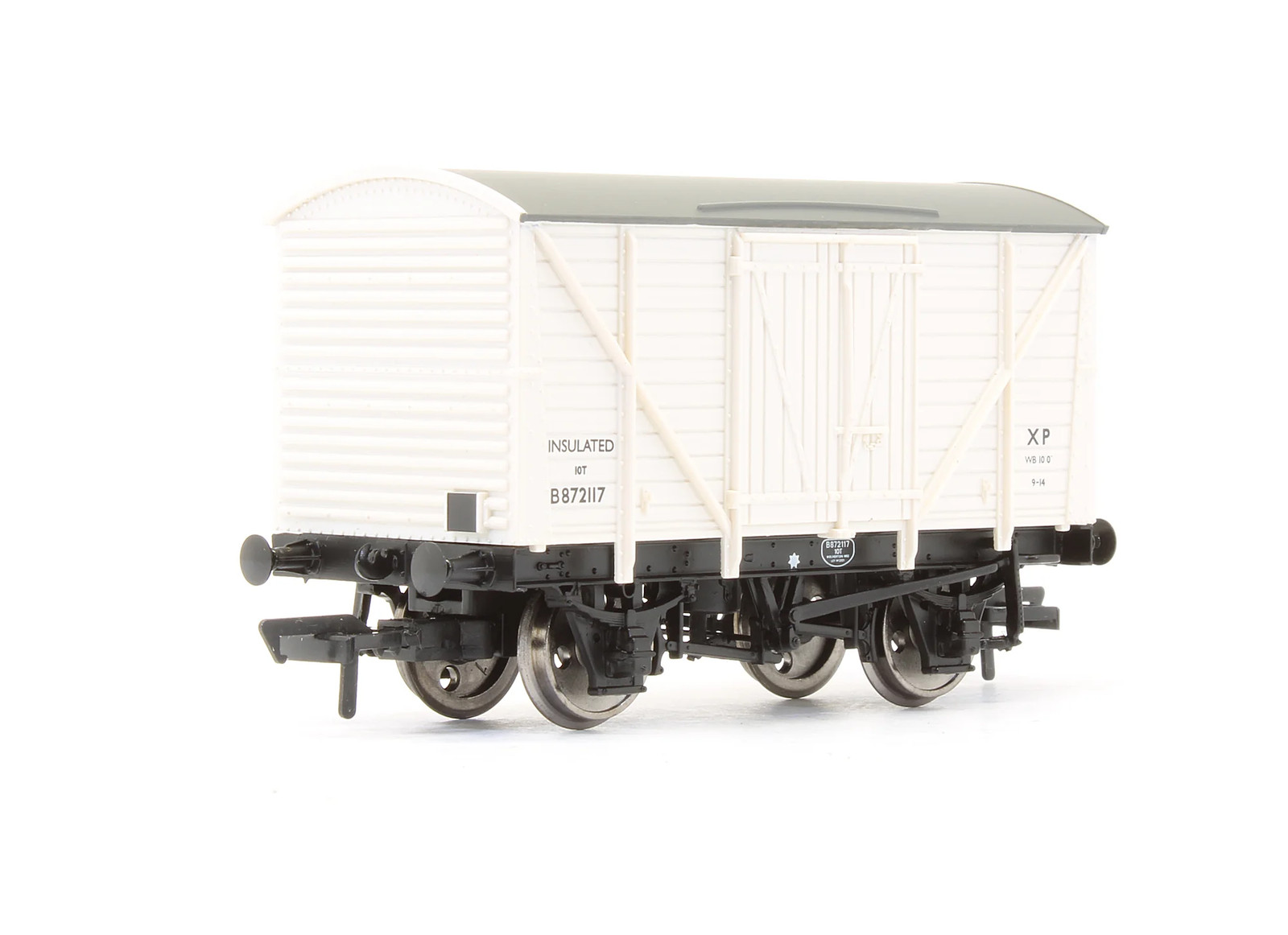 Bachmann Pre-Owned 38-191B 10 Ton BR Insulated Van White 'B872117'