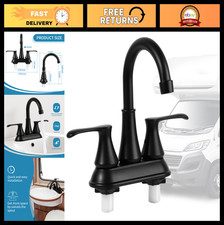 4" RV Bathroom Sink Faucet Replacement for Campers, Motorhomes, Travel Trailers,