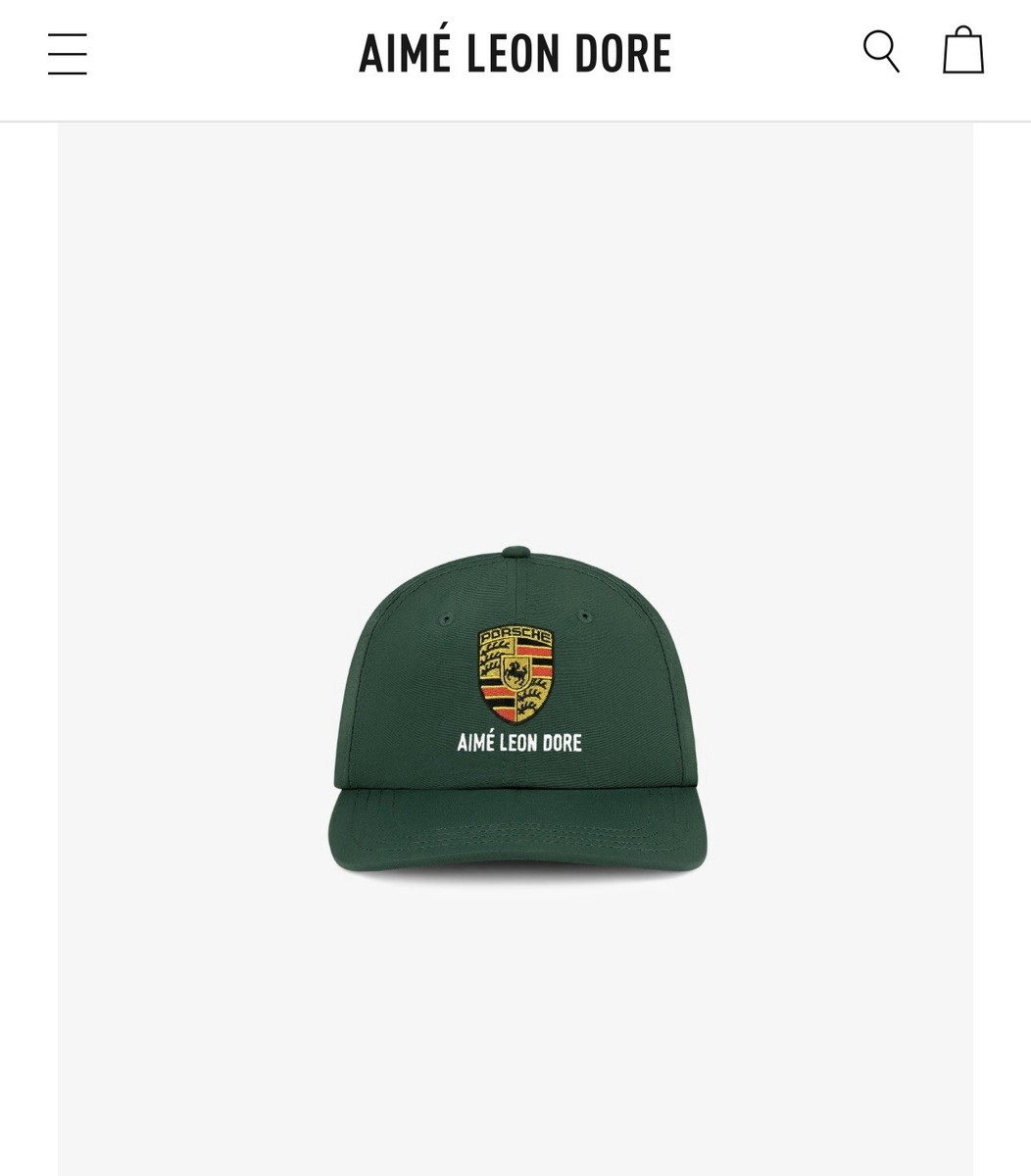 Aime Leon Dore エメレオンドレ ポルシェ コラボ キャップ 緑 Aime Leon Dore ALD Porsche Nylon Logo Hat pine grove green | eBay