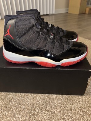 Nike Air Jordan 11 Retro Bred Playoff 2012 Sz 9.5 DEAD STOCK  display picture 1