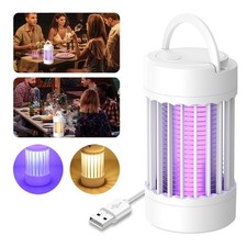 Electric Mosquito Killer Lamp NON-RECHARGEABLE UV Insect Zapper Fly Trap Light-