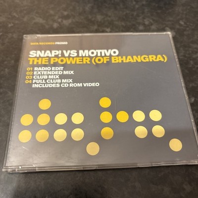 Snap! vs Motivo, The Power (Of Bhangra) - 4 Track PROMO CD Single  2003 
