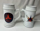 Vintage Klingon Empire Ceramic Stein Glasses Star Trek — photo 1