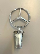 Motorhauben Haube Abzeichen Ornament Stern Reparaturset Set f&uuml;r Mercedes W124