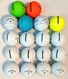 18x Callaway Super Soft Golfbälle Platzfund
