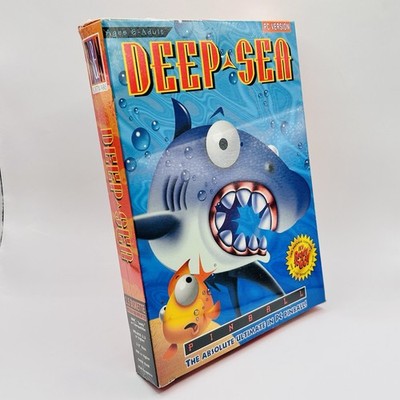 Deep Sea Pinball 1994 PC Version 3.5 Floppy Disk Game B&N Software IBM & Tandy