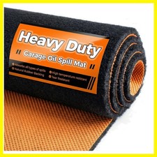 Heavy Duty Oil Spill Mat, Garage Floor Mat for Under Car, 64" X 32", Waterpro...