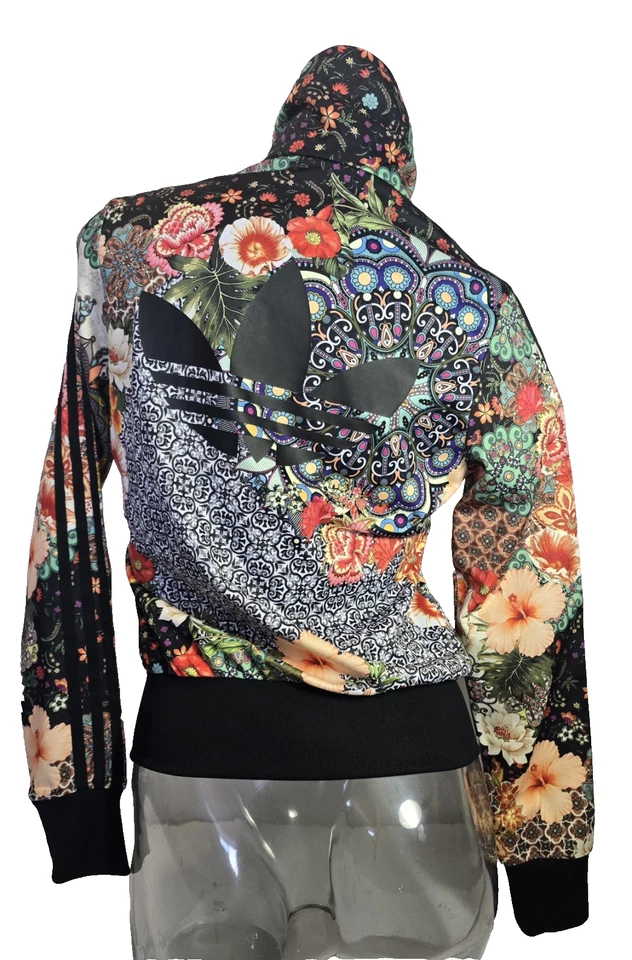 Adidas Originals Jardim Agharta FARM Firebird Track Jacket Womens SZ XS - Image 3 of 4