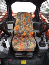 Durafit Seat Covers, KU24 MC2 Orange KUBOTA Models SVL 75-95.2 KUBOTA Skid Lo...