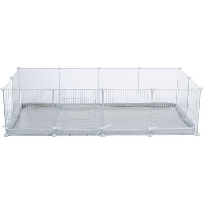 Indoor Enclosure for Small Pets, Indoor Pen with Water-Resistent Base