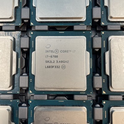 (LOT OF 11) Intel Core i7-6700 CPU 3.40GHz Desktop Processor (SR2L2)