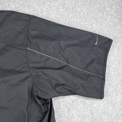 Vintage 90s Nike Golf Clima Fit Short Sleeve Rain Jacket Mens XXL