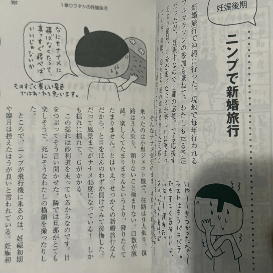 Japanese Book: ズボラさんの明るい妊娠・出産日記 by 今井 久恵| Pregnancy & Birth Diary - Image 3 of 3