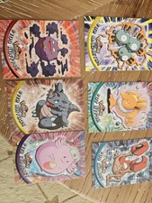 2000 Topps Pokemon TV Animation Series- BLUE Label Lot Of 6