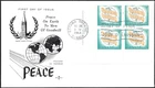 🍁Canada    #416 LLpb    "WORLD PEACE"    Brand New  1964   Rose Craft Cover