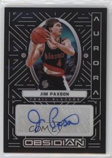 2021-22 Panini Obsidian Aurora Auto 82/149 Jim Paxson #AUR-JIM Auto 1l2