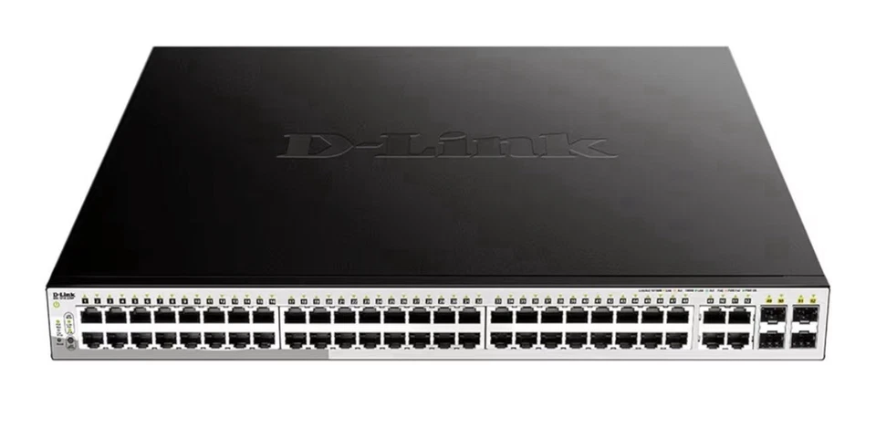 D-Link 52 Port Gigabit Smart Managed DGS-1210-52MP PoE Network Switch RRP £479 - Image 2 of 3