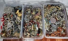 Estate Vintage Costume Jewelry Large 26 LBS Rings Necklace Bracelet Retro Lot