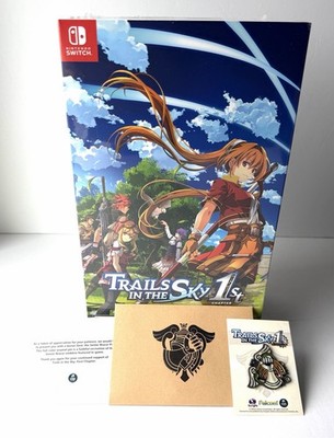 Sealed Game Included Inside | Trails in The Sky 1st Chapter Bracer Edition & Pin