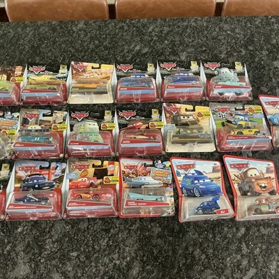 Lot of ~ 19 Disney Pixar Cars Diecast Vehicles Mattel New Sealed