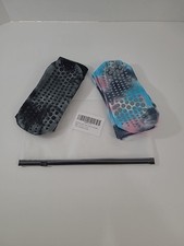 2 pairs Womens Yoga Crew Socks Long Pilates with Grip Non Slip Barre Workout