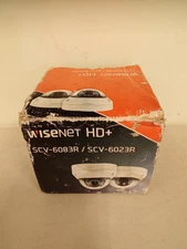 NOS Wisenet HD+ SCV-6083R Analog Dome Camera