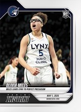 2026 Panini Instant WNBA #24 Olivia Miles Minnesota Lynx RC - Presale
