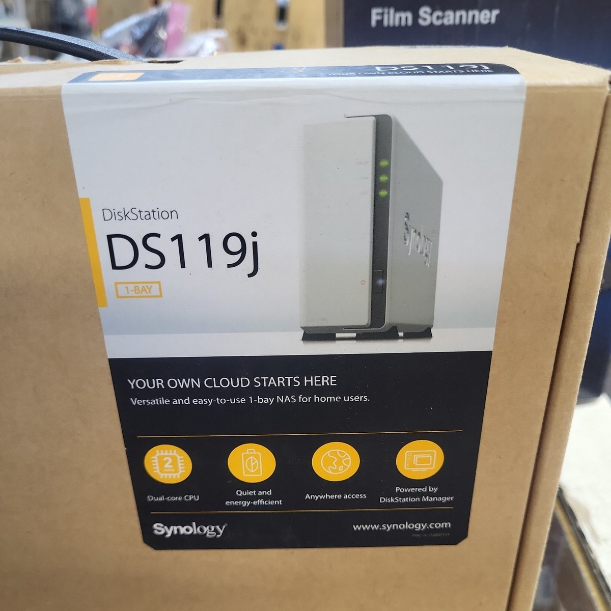 Synology DS119j NAS HDDあり 8TB 本体のみ Synology DS119j